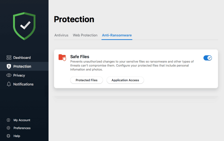 Antiransomware Protection in Bitdefender