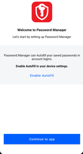 Bitdefender Password Manager App