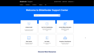 Bitdefender Support Center