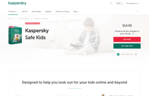Visit Kaspersky Safe Kids