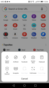 UC Browser Mobile Features